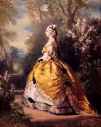 Franz Xaver Winterhalter Empress Eugeie oil painting